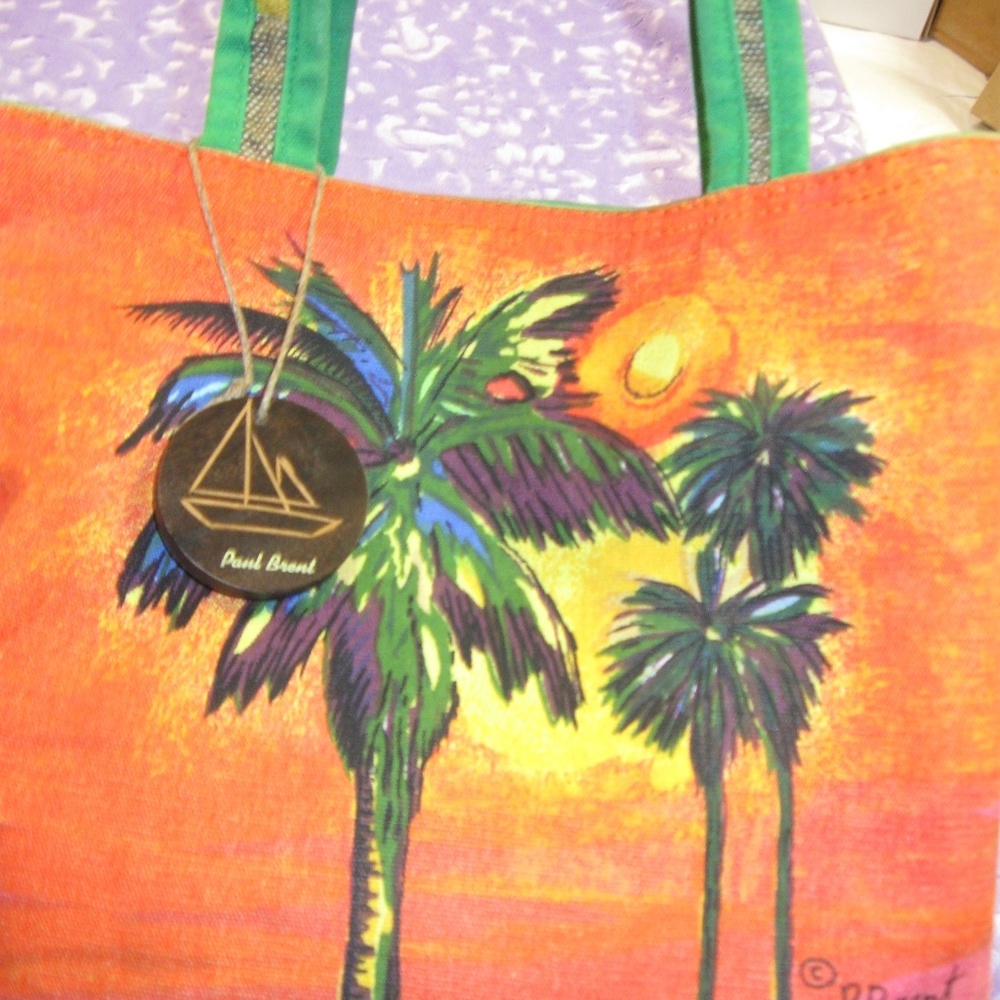 Sun n'sand Paul Brent summer island tote